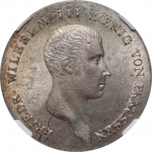 Nemecko, Prusko, Friedrich Wilhelm III, thaler 1814 A, Berlín