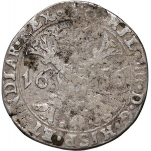 Niderlandy Hiszpańskie, Filip IV, patagon 1656, Antwerpia