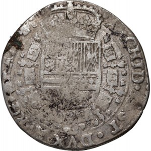 Niderlandy Hiszpańskie, Filip IV, patagon 1656, Antwerpia