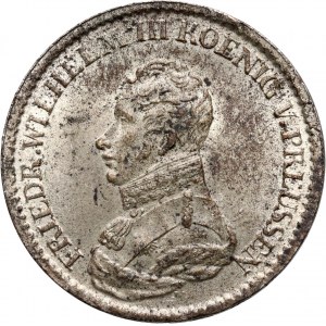 Deutschland, Preußen, Friedrich Wilhelm III, 4 Pfennige 1818 A, Berlin