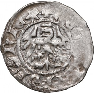 Władysław Jagiełło 1386-1434, halber Pfennig, Krakau, Referenz AS