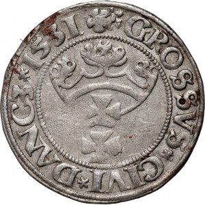 Sigismund I the Old, penny 1531, Gdańsk