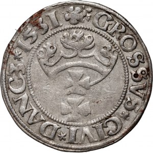 Žigmund I. Starý, penny 1531, Gdansk
