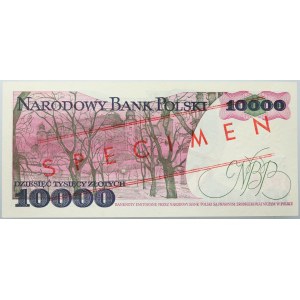 PRL, 10000 Zloty 1.02.1987, MODELL, Nr. 0785, Serie A