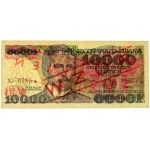 PRL, 10000 Zloty 1.02.1987, MODELL, Nr. 0785, Serie A