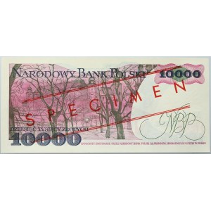 PRL, 10000 Zloty 1.02.1987, MODELL, Nr. 0762, Serie A