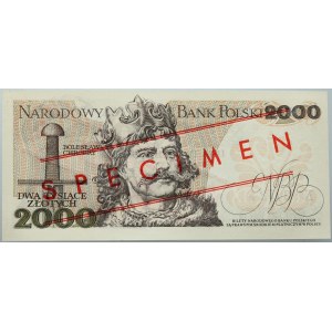 Volksrepublik Polen, 2000 PLN 1.06.1977, MODELL, Nr. 958, Serie A