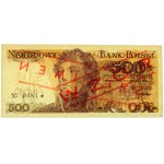PRL, 500 Zloty 15.06.1976, MODELL, Nr. 0484, Serie AF