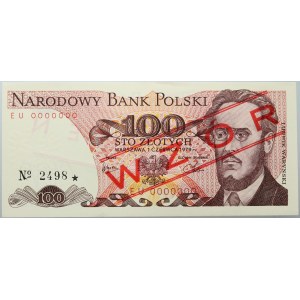 PRL, 100 Zloty 17.05.1979, MODELL, Nr. 2498, EU-Serie