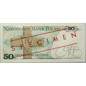 PRL, 50 złotych 1.12.1988, WZÓR, No. 0796, seria GB