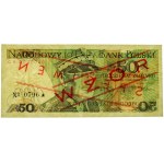 PRL, 50 Zloty 1.12.1988, MODELL, Nr. 0796, Serie GB