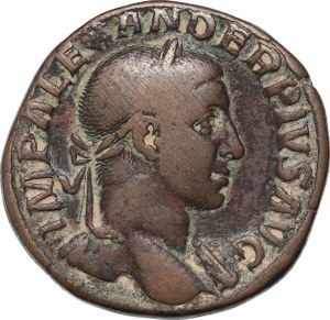 Cesarstwo Rzymskie, Aleksander Sewer 222-235, sesterc, Rzym