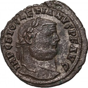 Cesarstwo Rzymskie, Dioklecjan 284-305, follis, Aleksandria
