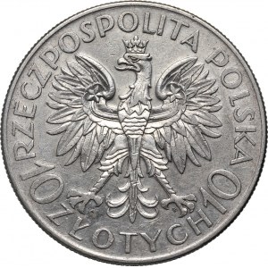 II RP, 10 Zloty 1933, Warschau, Romuald Traugutt