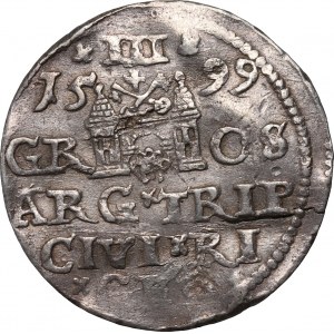 Sigismund III. Vasa, Trojak 1599, Riga