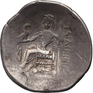 Dunajští Keltové, napodobenina tetradrachmy Alexandra III., asi 2. století př. n. l.