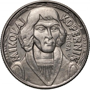PRL, 10 Zloty 1973, Mikolaj Kopernik, PRÓBA, Nickel