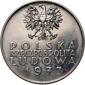 PRL, 10 Zloty 1973, 200 Jahre Kommission für nationale Bildung, SAMPLE, Nickel