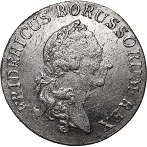 Niemcy, Brandenburgia-Prusy, Fryderyk II, 1/3 talara 1779 E, Królewiec