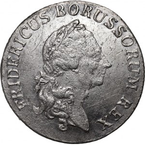 Německo, Braniborsko-Prusko, Fridrich II., 1/3 tolaru 1779 E, Königsberg