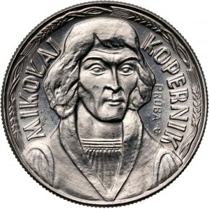 PRL, 10 zloty 1967, Nicolaus Copernicus, SAMPLE, nickel