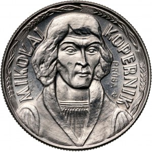 PRL, 10 Zloty 1967, Nicolaus Copernicus, PRÓBA, Nickel