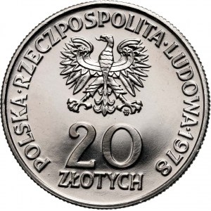PRL, 20 złotych 1978, Maria Konopnicka, PRÓBA, nikiel