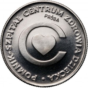 PRL, 20 złotych 1979, Centrum Zdrowia Dziecka, PRÓBA, nikiel