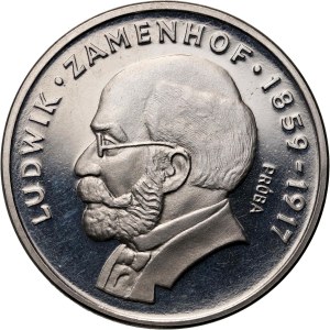 PRL, 100 Zloty 1979, Ludwik Zamenhof, PRÓBA, Nickel