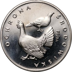 PRL, 100 złotych 1980, Głuszce, PRÓBA, nikiel