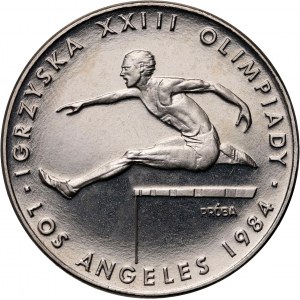 PRL, 200 złotych 1984, Igrzyska XXIII Olimpiady Los Angeles, PRÓBA, nikiel