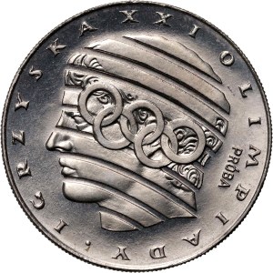 PRL, 200 złotych 1976, Igrzyska XXI Olimpiady, PRÓBA, nikiel