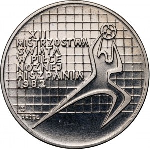 PRL, 200 złotych 1982, MŚ w Hiszpanii, PRÓBA, nikiel