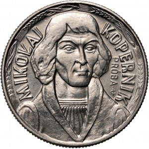 PRL, 10 zlotých 1973, Mikolaj Kopernik, PRÓBA, nikel