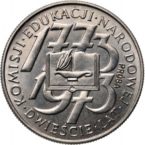 PRL, 10 złotych 1973, Dwieście lat Komisji Edukacji Narodowej, PRÓBA, nikiel