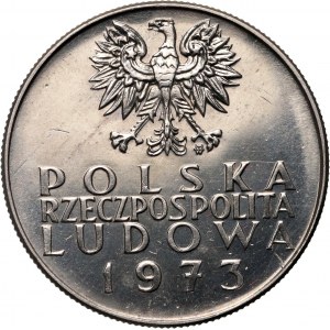 PRL, 10 Zloty 1973, 200 Jahre Kommission für nationale Bildung, SAMPLE, Nickel