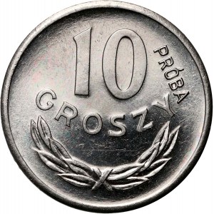 PRL, 10 pennies 1949, SAMPLE, nickel