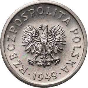 PRL, 10 groszy 1949, PRÓBA, nikl