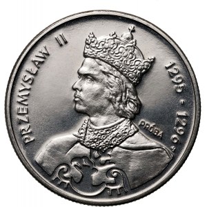Volksrepublik Polen, 100 Zloty 1985, Przemysław II, PRÓBA, Nickel