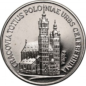 PRL, 100 złotych 1981, Kościół Mariacki w Krakowie, PRÓBA, nikiel