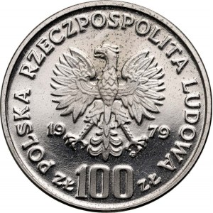 People's Republic of Poland, 100 gold 1979, Ludwik Zamenhof, SAMPLE, nickel
