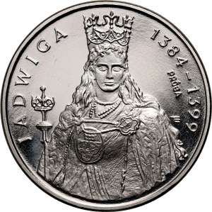 PRL, 1000 złotych 1988, Jadwiga, PRÓBA, Nikiel