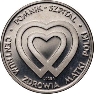 Poľská ľudová republika, 1000 zlotých 1985, Zdravotné stredisko poľskej matky, SAMPLE, nikel