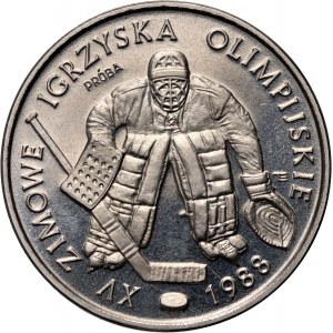 PRL, 500 złotych 1987, XV ZIO 1988, PRÓBA, nikiel