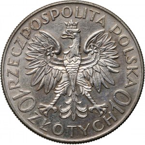 II RP, 10 Zloty 1933, Warschau, Jan III Sobieski