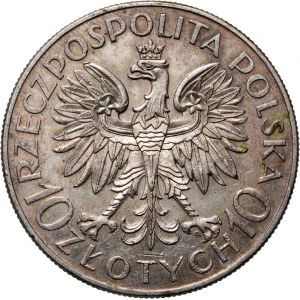II RP, 10 złotych 1933, Warszawa, Romuald Traugutt