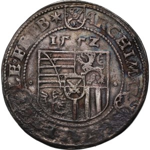 Nemecko, Sasko, Maurice, thaler 1552, Annaberg