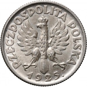 II RP, 1 złoty 1925, Londyn, Żniwiarka