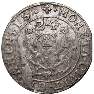 Zikmund III Vasa, ort 1624/23, Gdaňsk