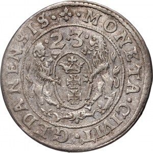 Sigismund III. Wasa, ort 1623, Danzig